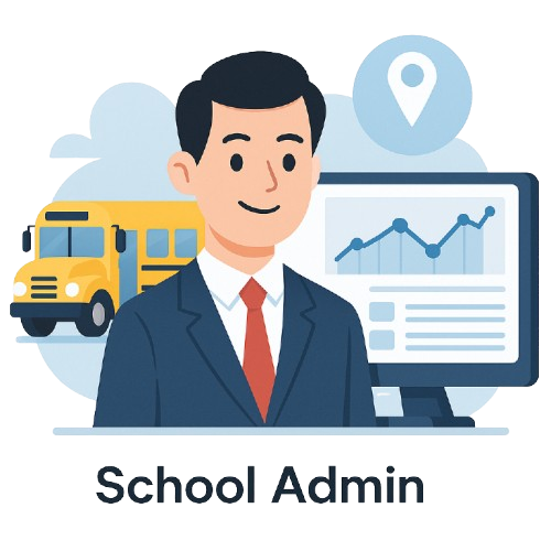 School Admin App dashboard